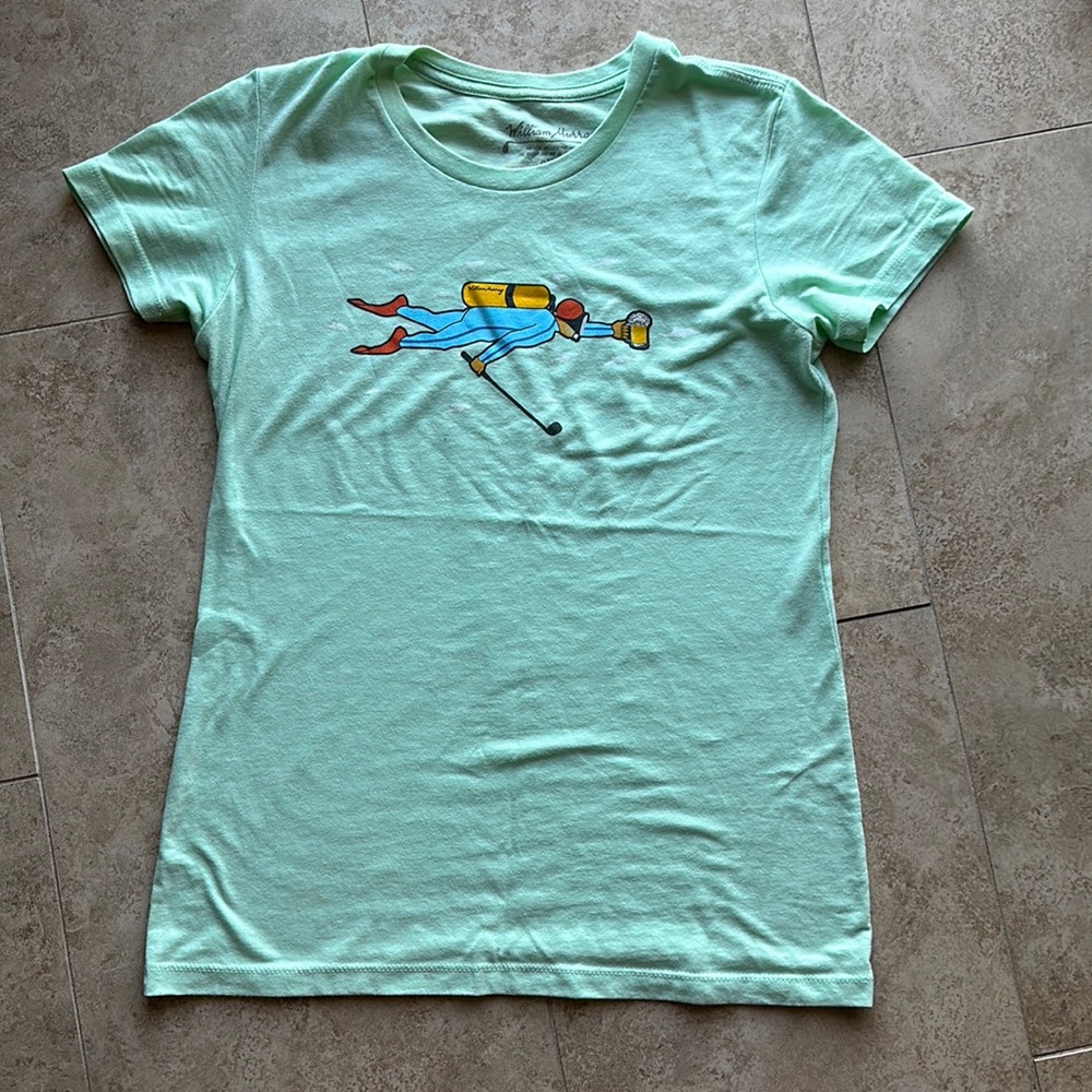 Bill Murray golf t shirt from the life aquatic